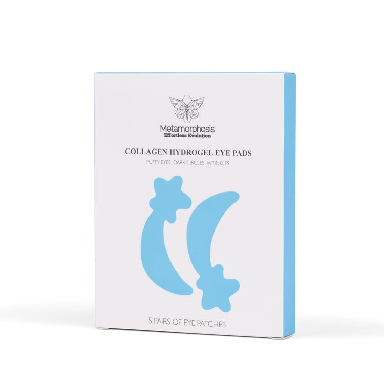 Collagen hydrogel eye pads for puffy eyes, dark circles, and wrinkles