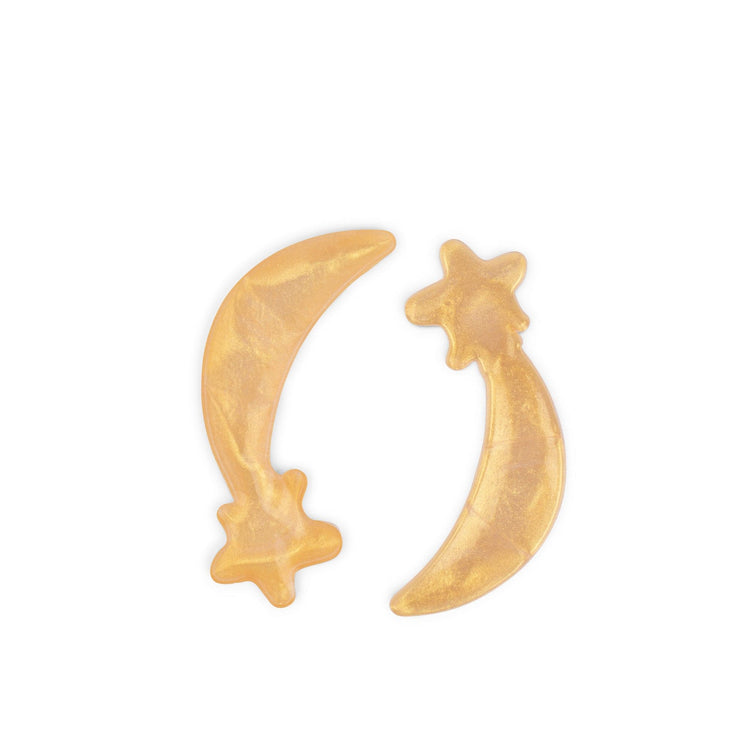 crescent and star shapes