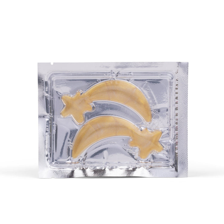 Hydrogel eye patches in star shapes