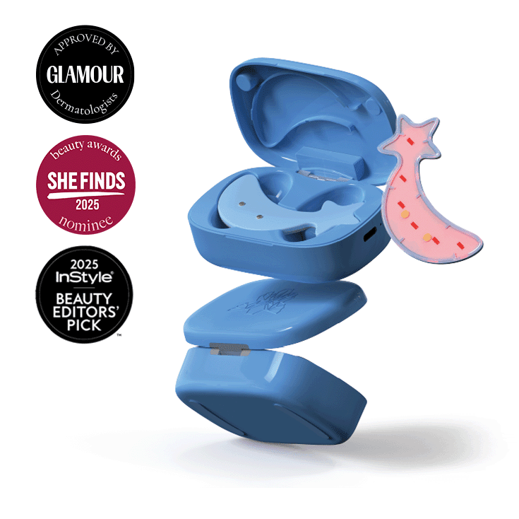 Red light therapy for dark circles, LED eye device for fine lines, eye wrinkle treatment at home - Award-winning Metamorphosis Light Therapy device - Glamour approved, SheFinds 2025 nominee, InStyle 2025 Beauty Editors Pick