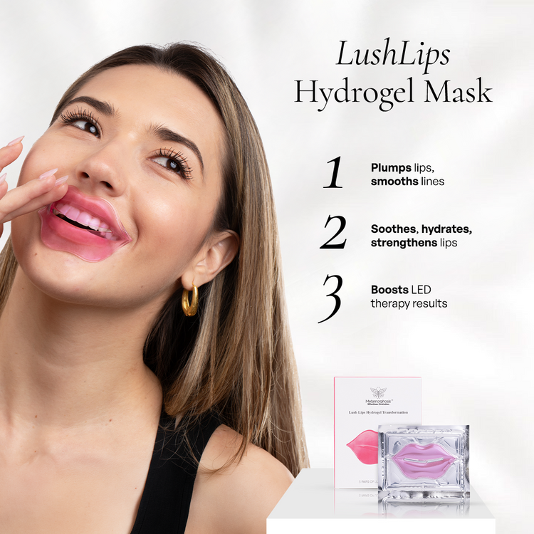 LushLips Tantalizing Transformation Hydrogel Mask | Nourish, Plump & Smooth
