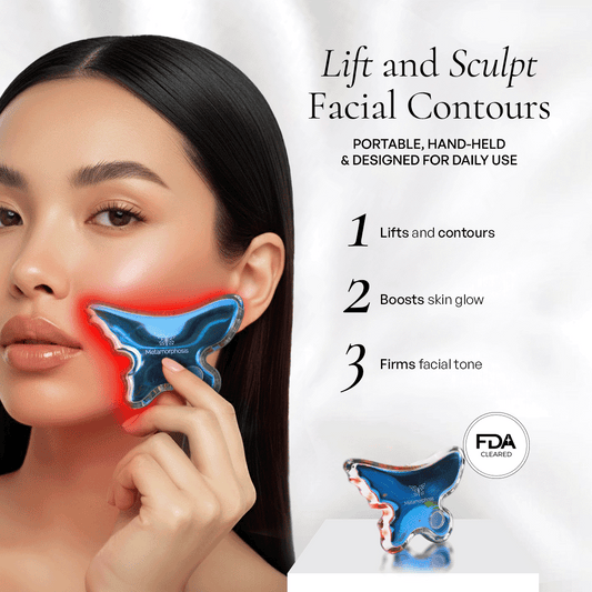 MorphoGlow 5-in-1 LED Sculpting Device | Lift, Firm & Smooth - Metamorphosis Light Therapy