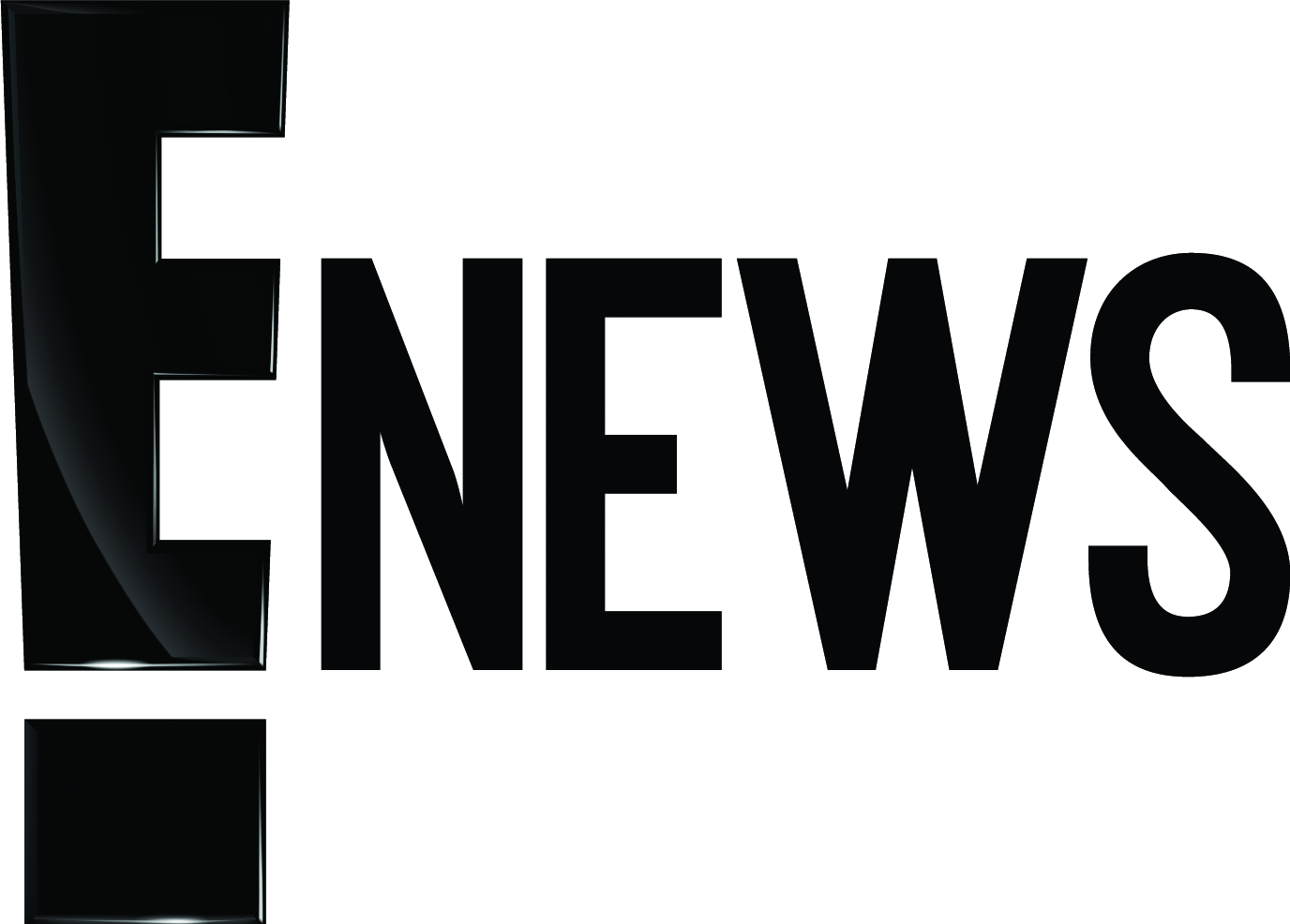 Metamorphosis E! News logo in black and white