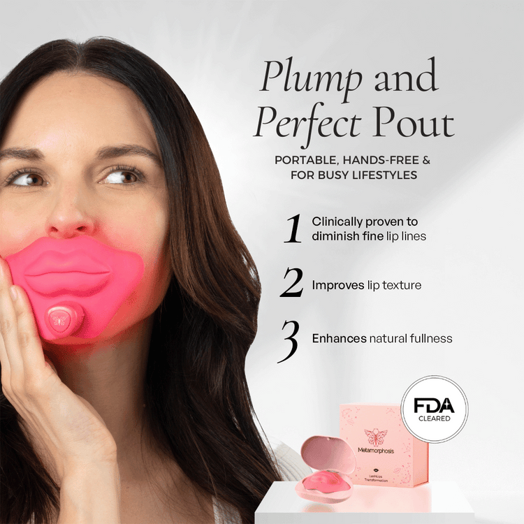 LushLips Tantalizing Transformation | Fuller, Plumper Lips | LED Light Therapy