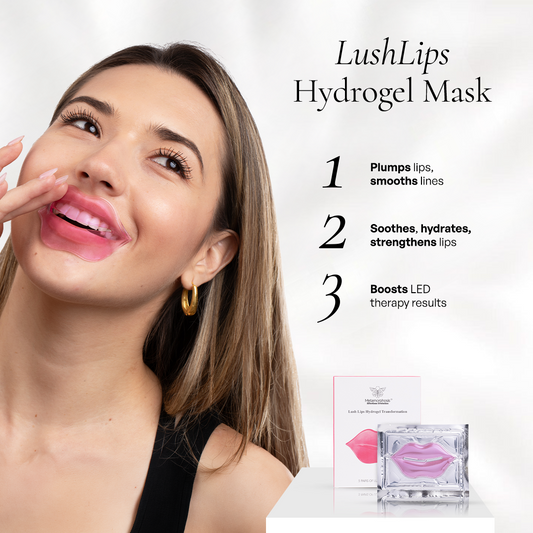 LushLips Tantalizing Transformation Hydrogel Mask | Nourish, Plump & Smooth