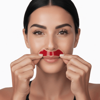Metamorphosis Medical-grade reusable silicone skincare patches with stainless steel lymphatic roller in tin