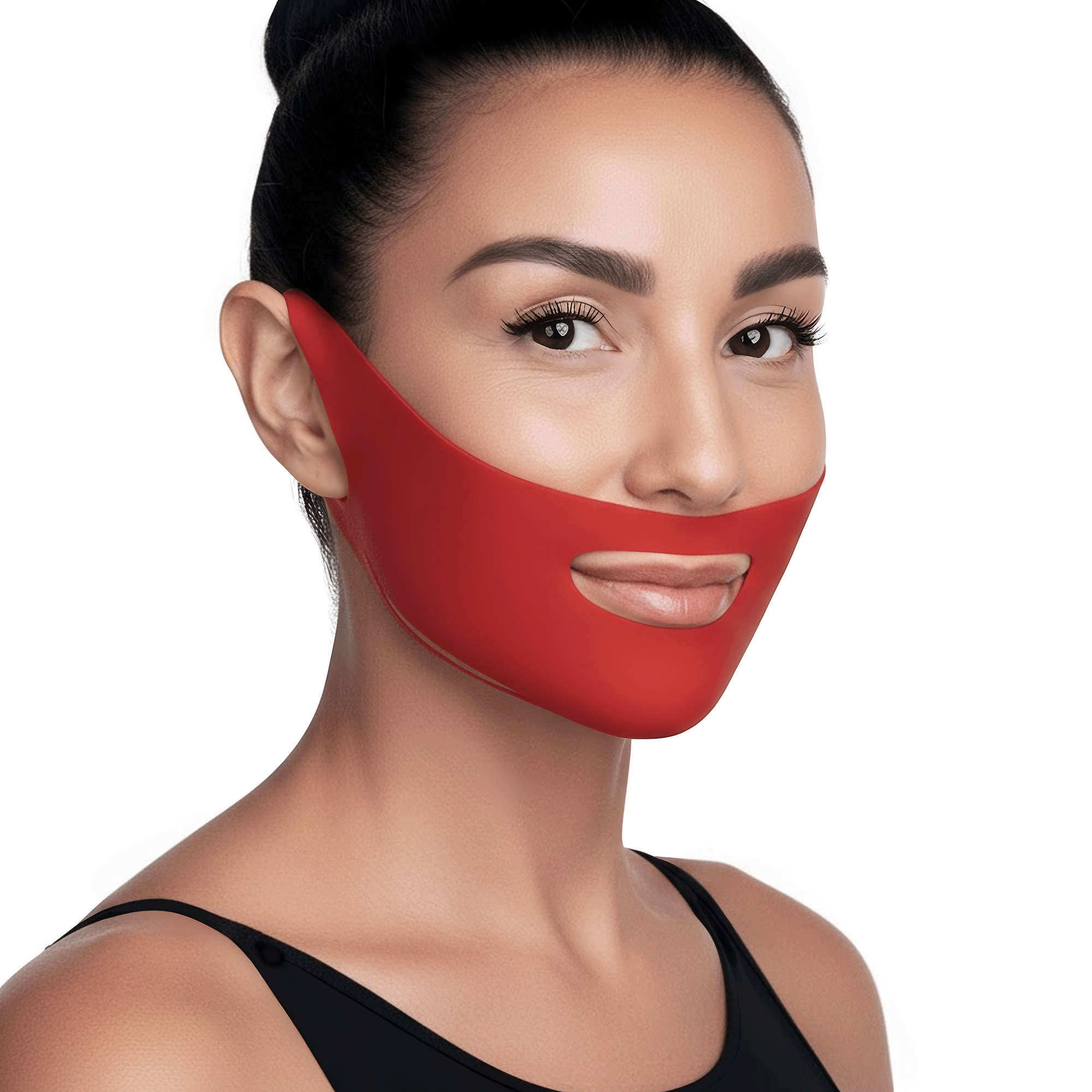 Metamorphosis Medical-grade reusable silicone skincare patches with stainless steel lymphatic roller in tin