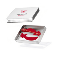 Metamorphosis Medical-grade reusable silicone skincare patches with stainless steel lymphatic roller in tin