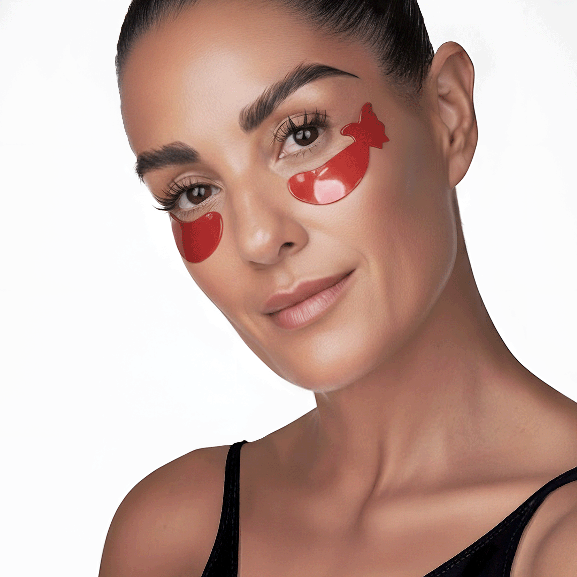 Metamorphosis Medical-grade reusable silicone skincare patches with stainless steel lymphatic roller in tin