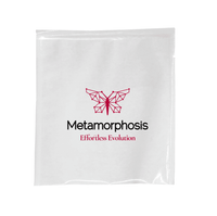 Metamorphosis butterfly logo and the brand slogan 'Effortless Evolution'.