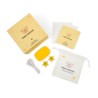Metamorphosis LED light therapy acne device complete package with hydrogel patches, USB cable, and storage pouch